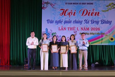 BẾ MẠC HỘI DIỄN VĂN NGHỆ QUẦN CHÚNG XÃ DRAY BHĂNG LẦN THỨ I NĂM 2026 CỦA TRƯỜNG TIỂU HỌC NGUYỄN VĂN BÉ